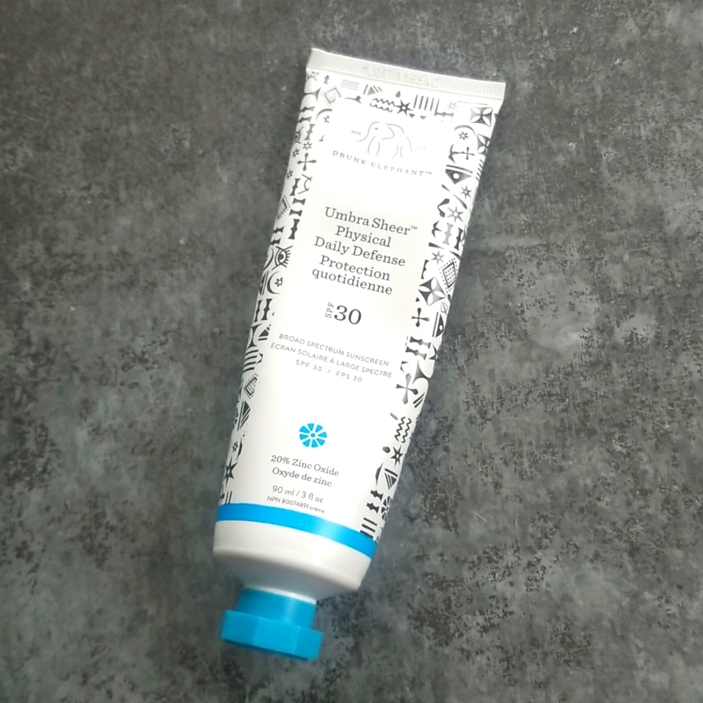 Drunk Elephant Umbra Sheer Physical Daily Defense Protection SPF 30